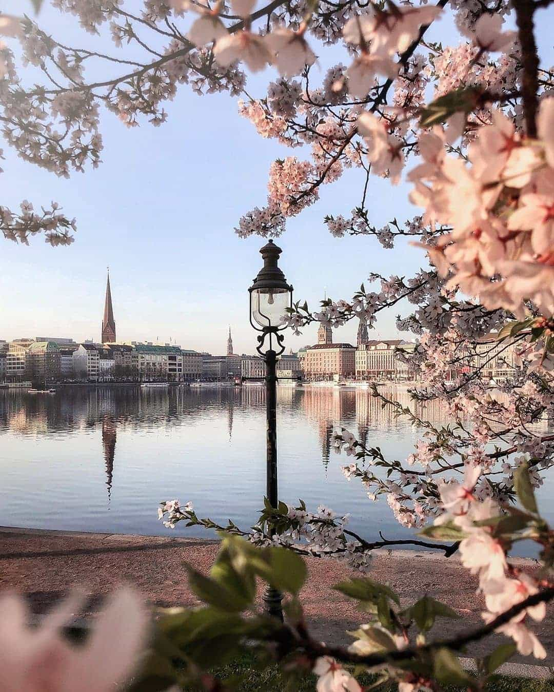 Lagos Alster, Hamburgo, Alemanha