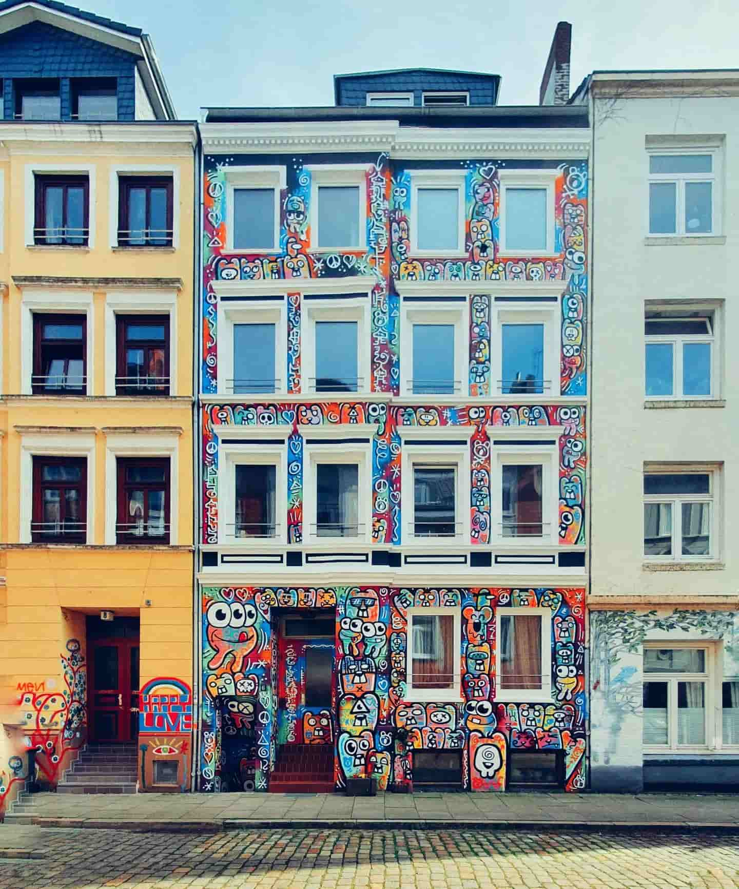 Arte de rua, Hamburgo, Alemanha