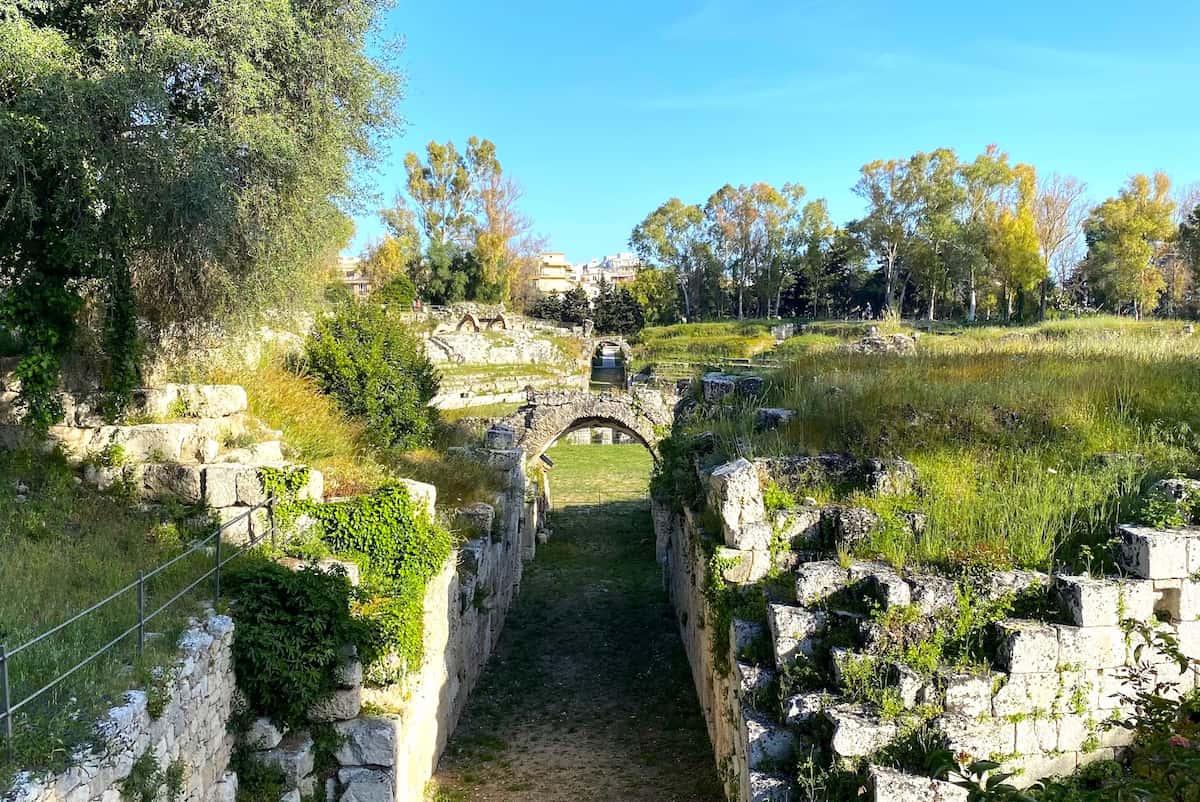 Neapolis Archaeological Park Area, Italy Neapolis Archaeological Park Area, Italy